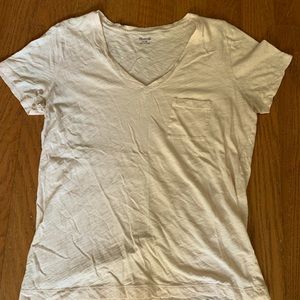 Light pink Madewell V neck